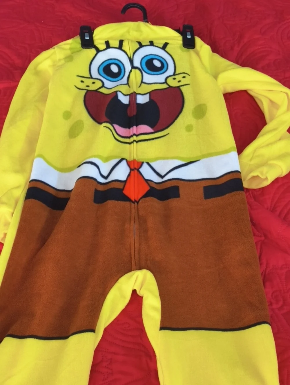 SpongeBob Character Onesie - Yellow & Brown